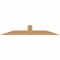 Ekena Millwork Portland Smooth Timber Gable Bracket, Western Red Cedar, 72"W x 12"H x 1 1/2"D x 5 1/2"F, 4/12 Pitch GBW072X12X0206POR00SWR - alternate 1